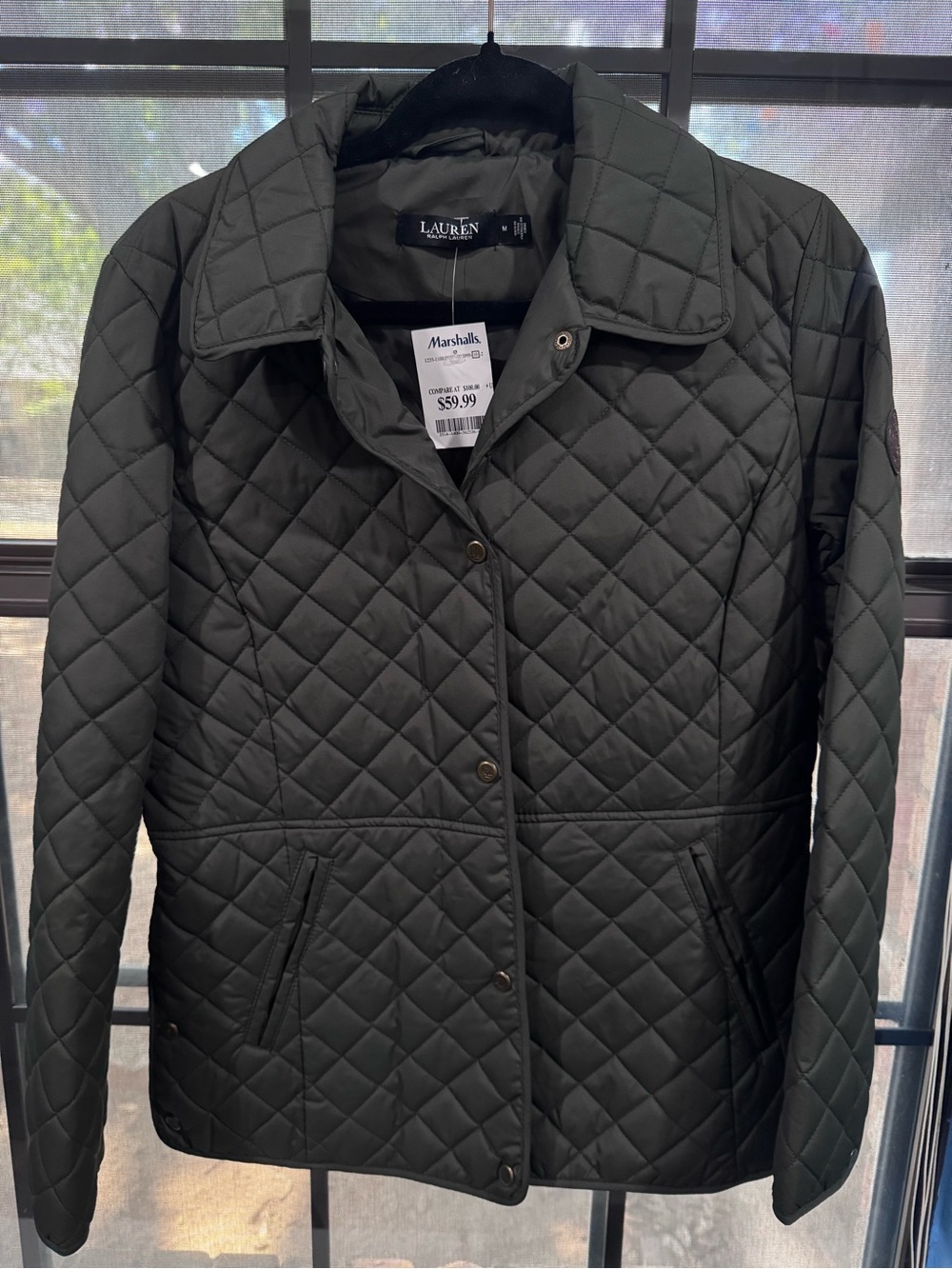 Ralph Lauren Quilted Olive Green Women's Jacket
